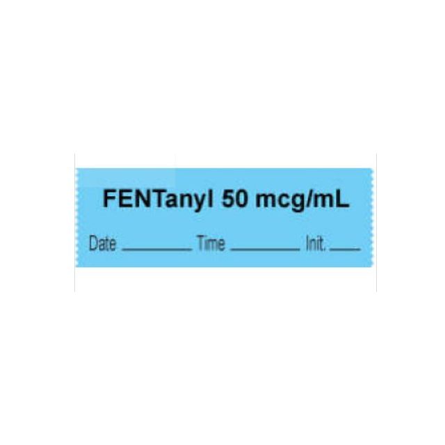 ANESTHESIA TAPE - 1/2 X 500 - FENTANYL 50 Mcg/mL - 59726853