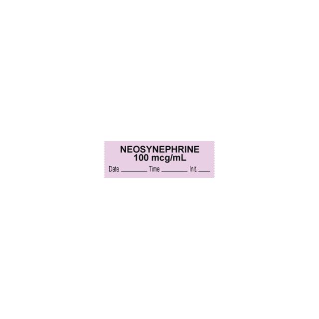 59726959 ANESTHESIA TAPE NEOSYNEPHRINE 100 MCG/ML - 59726959-DS