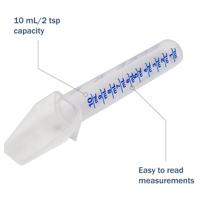 EZY DOSE MEDICINE SPOON - 10 ML - 100/BOX - AP67003S