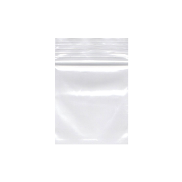 RECLOSABLE ZIP BAG - 2 X 2, 2 MIL - 1000/CASE - A12