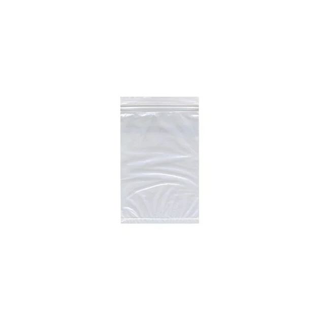 RECLOSABLE ZIP BAG - 2 X 5, 2 MIL - 1000/CASE - A14