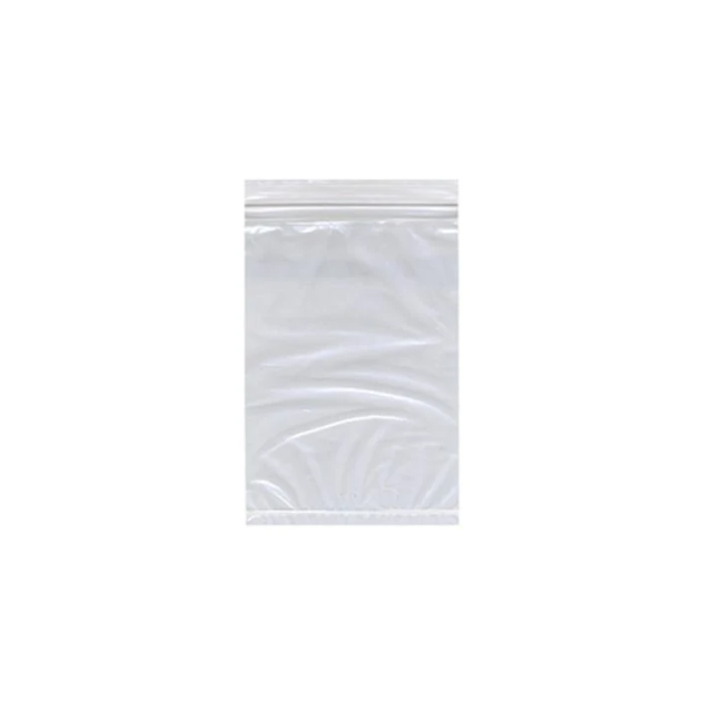RECLOSABLE ZIP BAG - 4 X 4, 2 MIL - 1000/CASE - A18