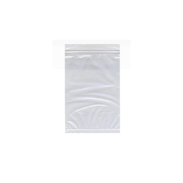 RECLOSABLE ZIP BAG - 5 X 7, 2 MIL - 1000/CASE - A21