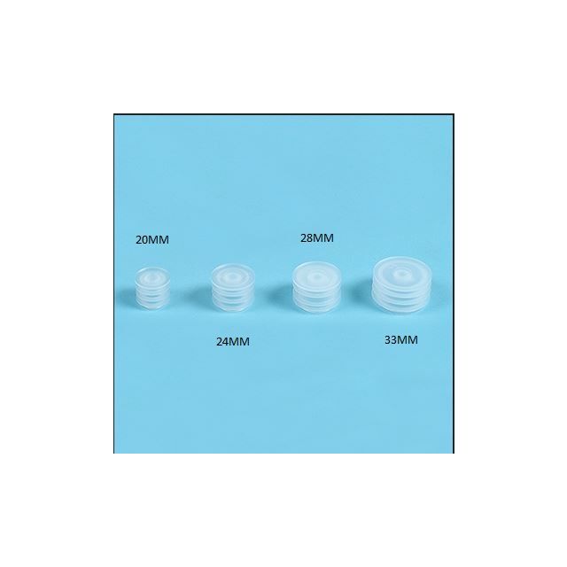 PRESS-IN BOTTLE ADAPTER PLUG 20MM - 100/PACK - ADAPTER20MM