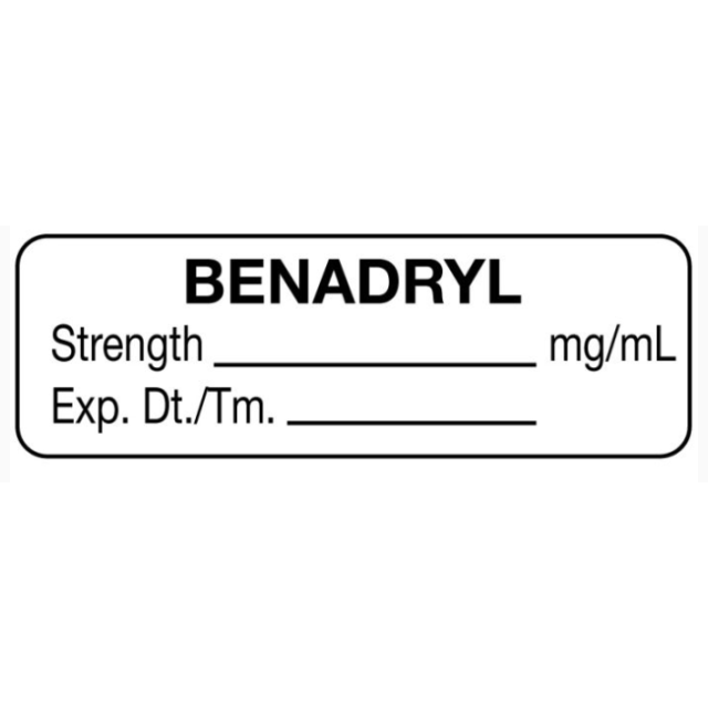 LABEL BENADRYL MG/ML