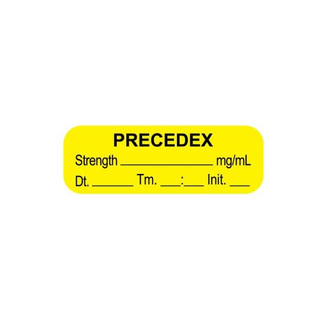 LABEL PRECEDEX MG/ML 1-1/2 X 1/2