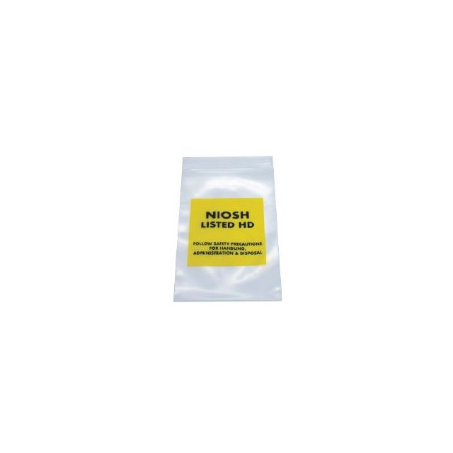RECLOSABLE ZIP BAG - NIOSH LISTED HD - 4 X 6 - 4 MIL - 100/PACK - AMSH246