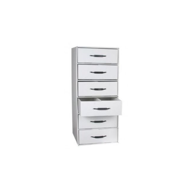 RX DIVIDED DRAWER STORAGE FILE - 6-DRAWER - AP50054