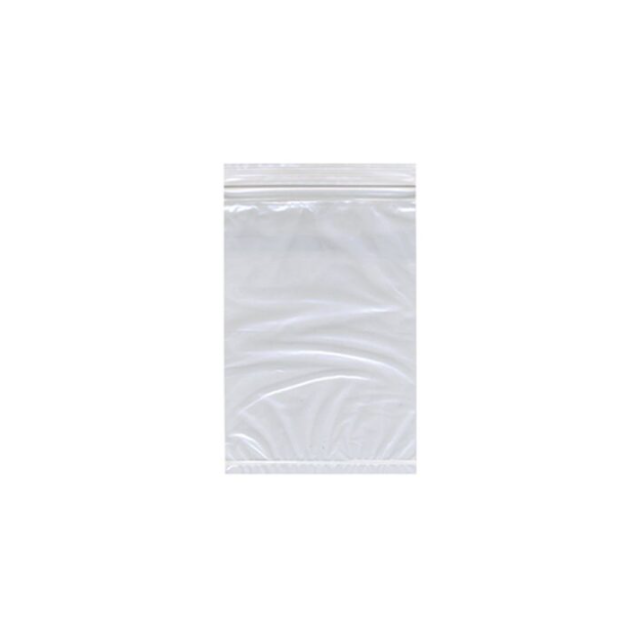 RECLOSABLE ZIP BAG - 3 X 5, 4 MIL - 1000/CASE - C13