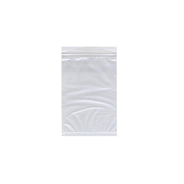 CLEAR RECLOSABLE ZIP BAG 5 X 8 4ML - C17