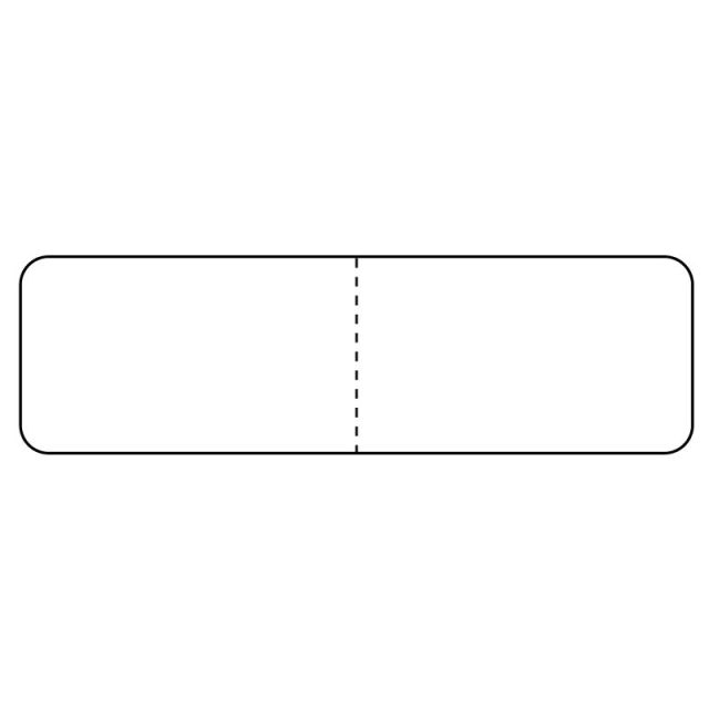 LABEL BLANK IV LINE ID 3 X 7/8 - CU1260