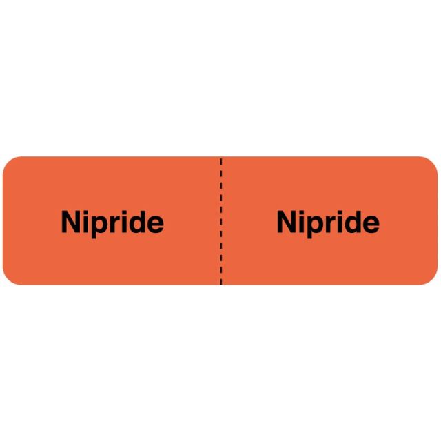 CU243 LABEL NIPRIDE IV LINE ID