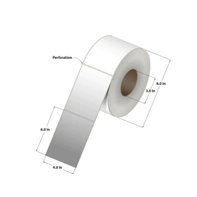 DT400600-3P DIRECT THERMAL LABELS 4 X 6