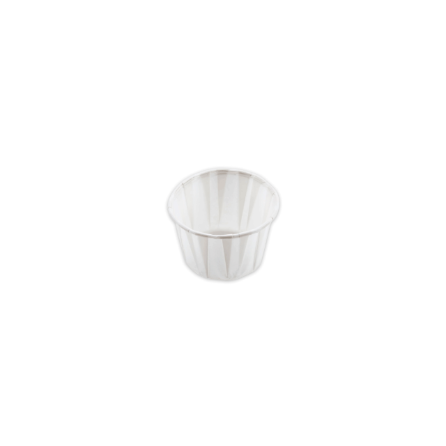 1 OZ PAPER SOUFFLE CUPS - 250/BOX - DX4243