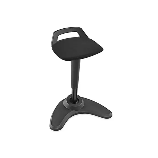 H-7055BL FABRIC OFFICE SIT/STAND STOOL