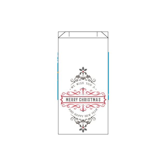 5X2X10 WE WISH YOU A MERRY CHRISTMAS - HOLBAGA5210