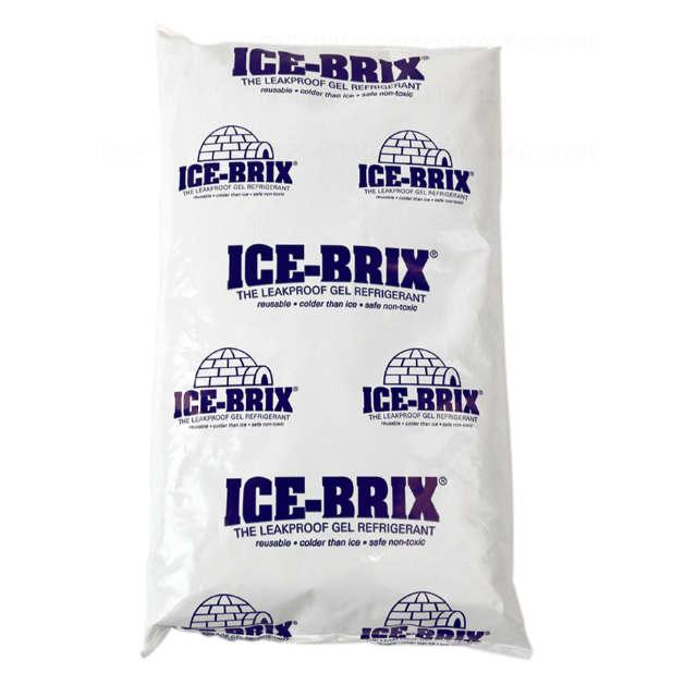 ICE-BRIX COLD PACKS - 8 X 6 X 125 - 24 OZ - 24/CASE