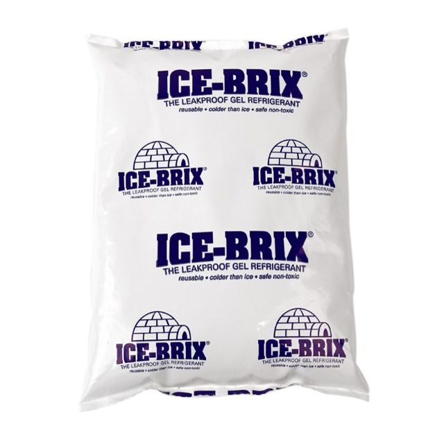 ICE-BRIX COLD PACKS - 8 X 6 X 5 - 10 OZ - 52/CASE