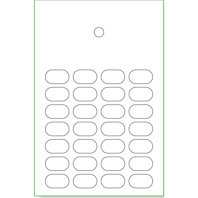 300-38 28 DOSE WEEKLY HEAT SEAL PILL CARD - J300-38