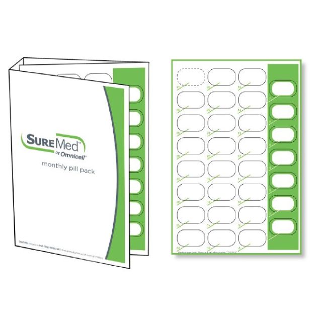 301-17 - 31 DAY - MULTI DOSE P/S COUNTDOWN TRI FOLD CARD - J301-17