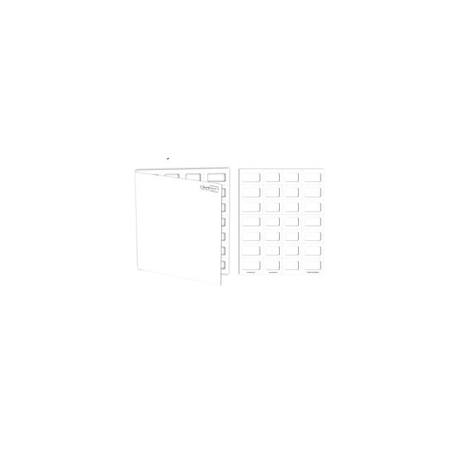 CARD - 7 X 4 BI-FOLD - PEFORATED - COLD SEAL - LARGE - 250/CASE