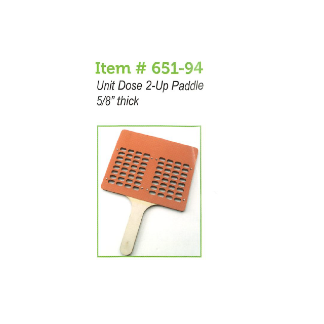 651-94 - UNIT DOSE 2-UP PADDLE - J651-94