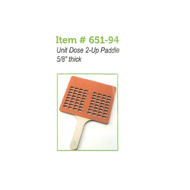 651-94 - UNIT DOSE 2-UP PADDLE