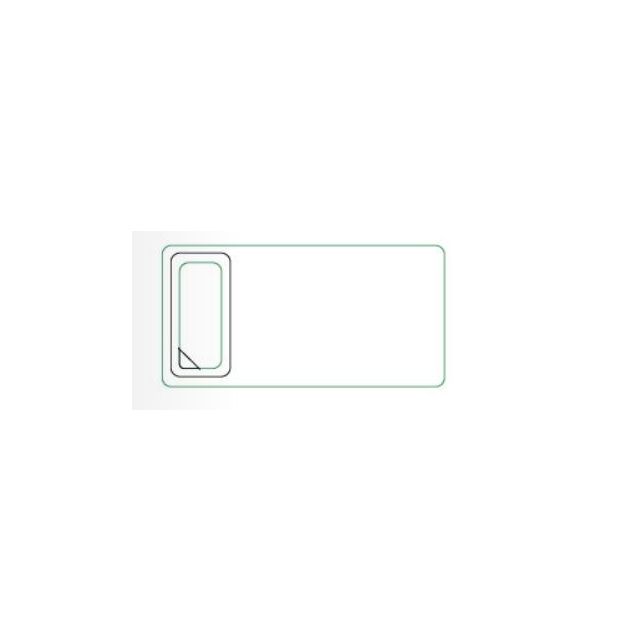 DOSIS 4 X 2 DIRECT THERMAL LABEL WITH REORDER TAB - 4 ROLLS/CASE - L-300-52-J