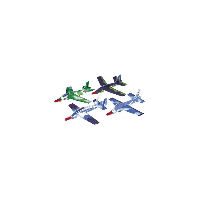 4337 JET FIGHTER GLIDERS 48/PACK