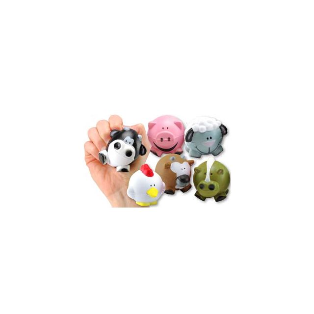 FARM ANIMAL SQUEEZE BALLS