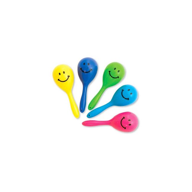 5805 SMILE MINI MARACAS 36/PK - MB5805