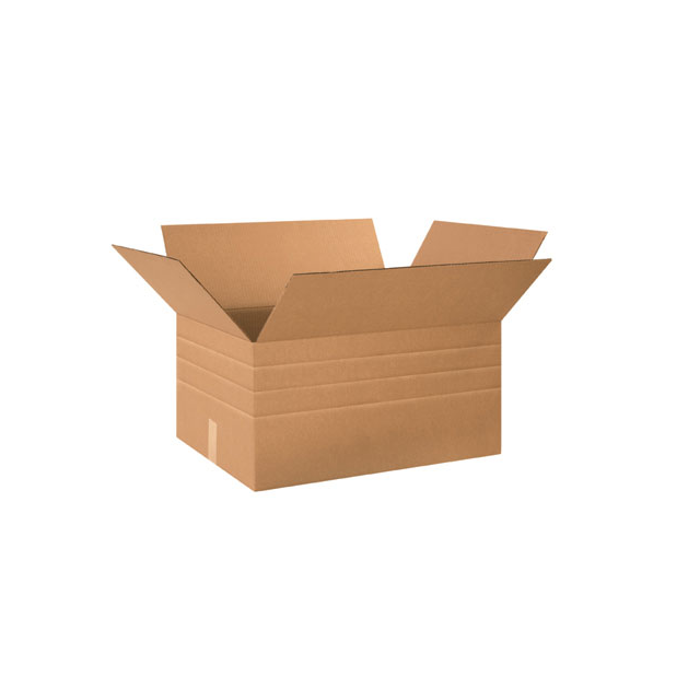 NATURAL MULTI-DEPTH BOX 12 X 9 X 6-4-2, 25/PACK - MD1296