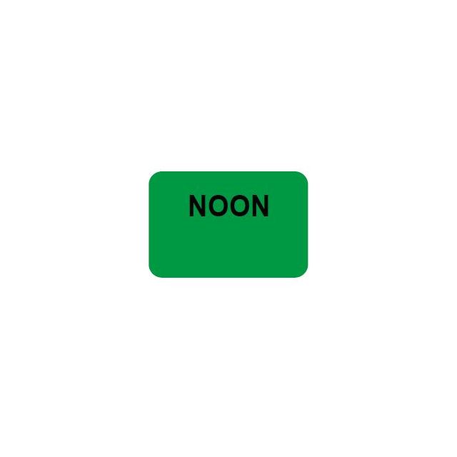 NOON GREEN WITH BLACK PRINT - 15 X 1 - 1000/BOX