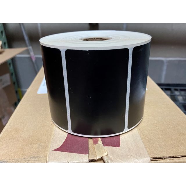 BLACK FLOOD COAT LABELS - 2 X 3 - NFBL