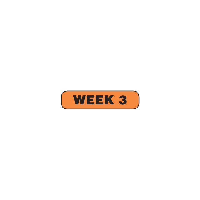 WARNING LABEL - 1-9/16 X 3/8 - WEEK 3 - P-WEEK3