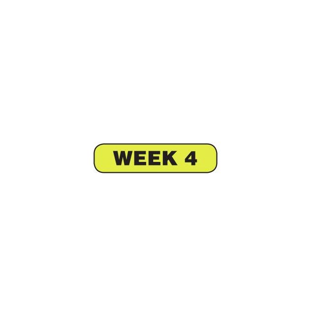 WARNING LABEL - 1-9/16 X 3/8 - WEEK 4 - P-WEEK4