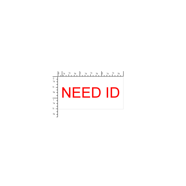 SELF-INKING STAMP, 1-1/2 x 3, NEED ID - P4926NEEDID