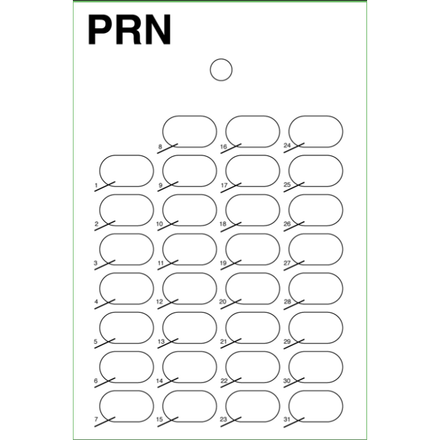 300-47 31 CT PILL CARDS - PC300-47