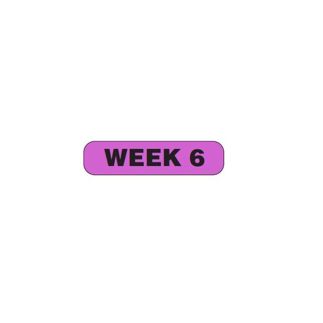 AUXILIARY LABEL - 1-9/16” X 3/8” - WEEK 6