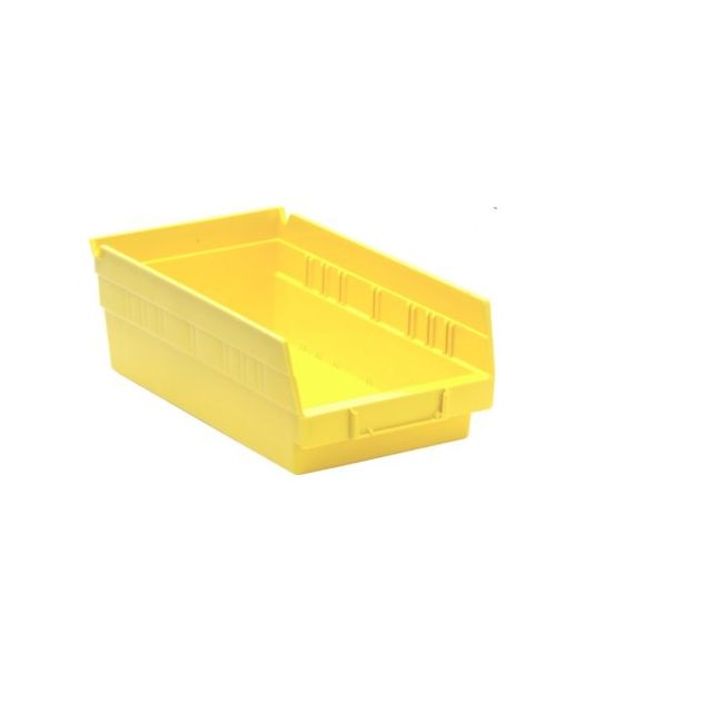 ECONOMY SHELF BIN - YELLOW