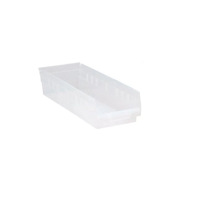 ECONOMY SHELF BIN - CLEAR