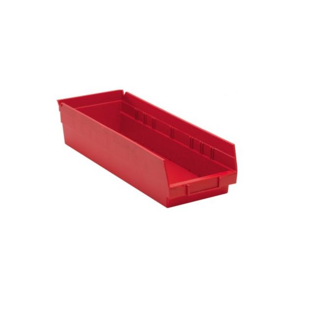 ECONOMY SHELF BIN -RED