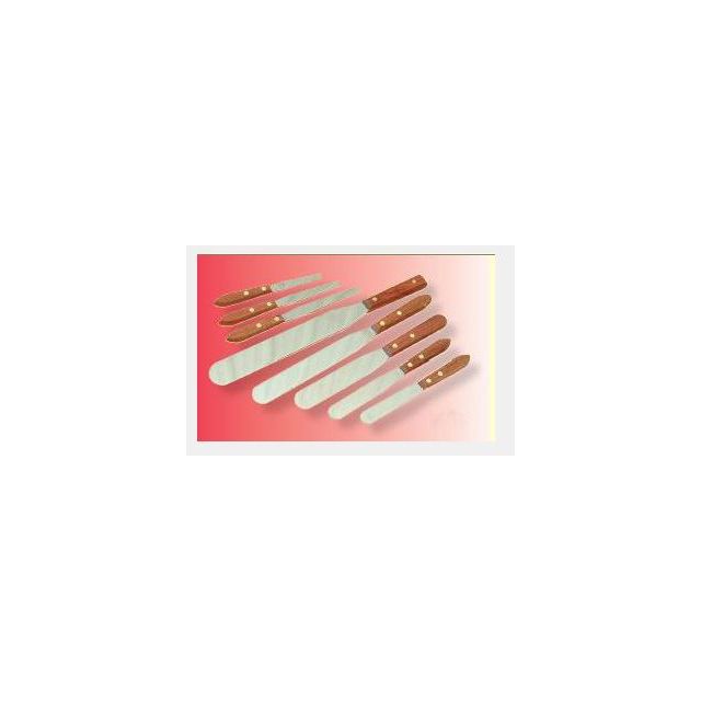 8 STEEL SPATULA WITH (SPATSTR08) - SSSB8