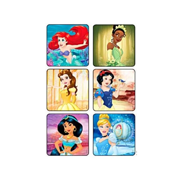1410P DISNEY PRINCESS STICKERS - 72/PACK - STM1410