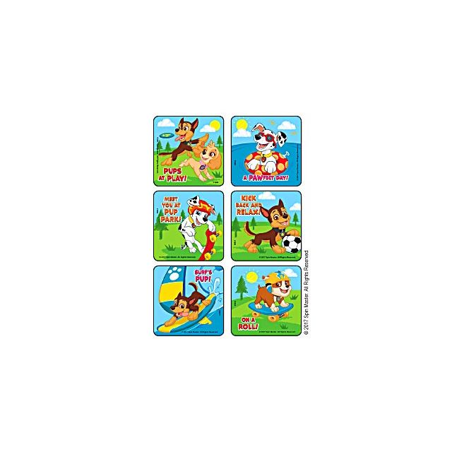 1684P PAW PATROL STICKERS - 72/PACK - STM1684