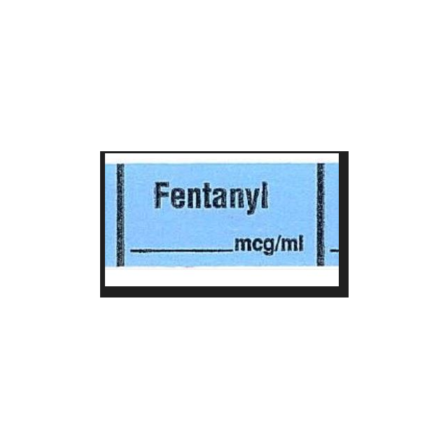 ANESTHESIA TAPE - FENTANYL____ MCG/ML - 1/2 X 500 - TA2413