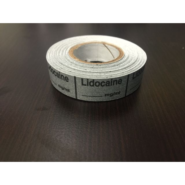 ANESTHESIA TAPE - LIDOCAINE____MG/ML - 1/2 X 500 - TA300-J