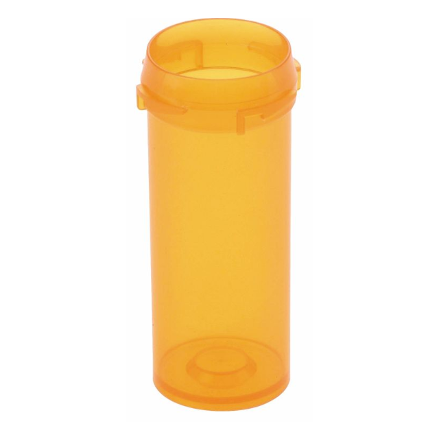 BERRY FRIENDLY & SAFE VIAL - WITHOUT CAP - AMBER - 9 DRAM - V6609