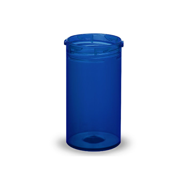 SECURE ADVANTAGE VIAL - WITHOUT CAP - BLUE - 20 DRAM