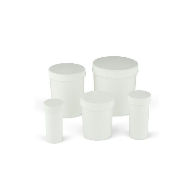 SECURE OINTMENT JARS - WITH CAP - 16 OZ